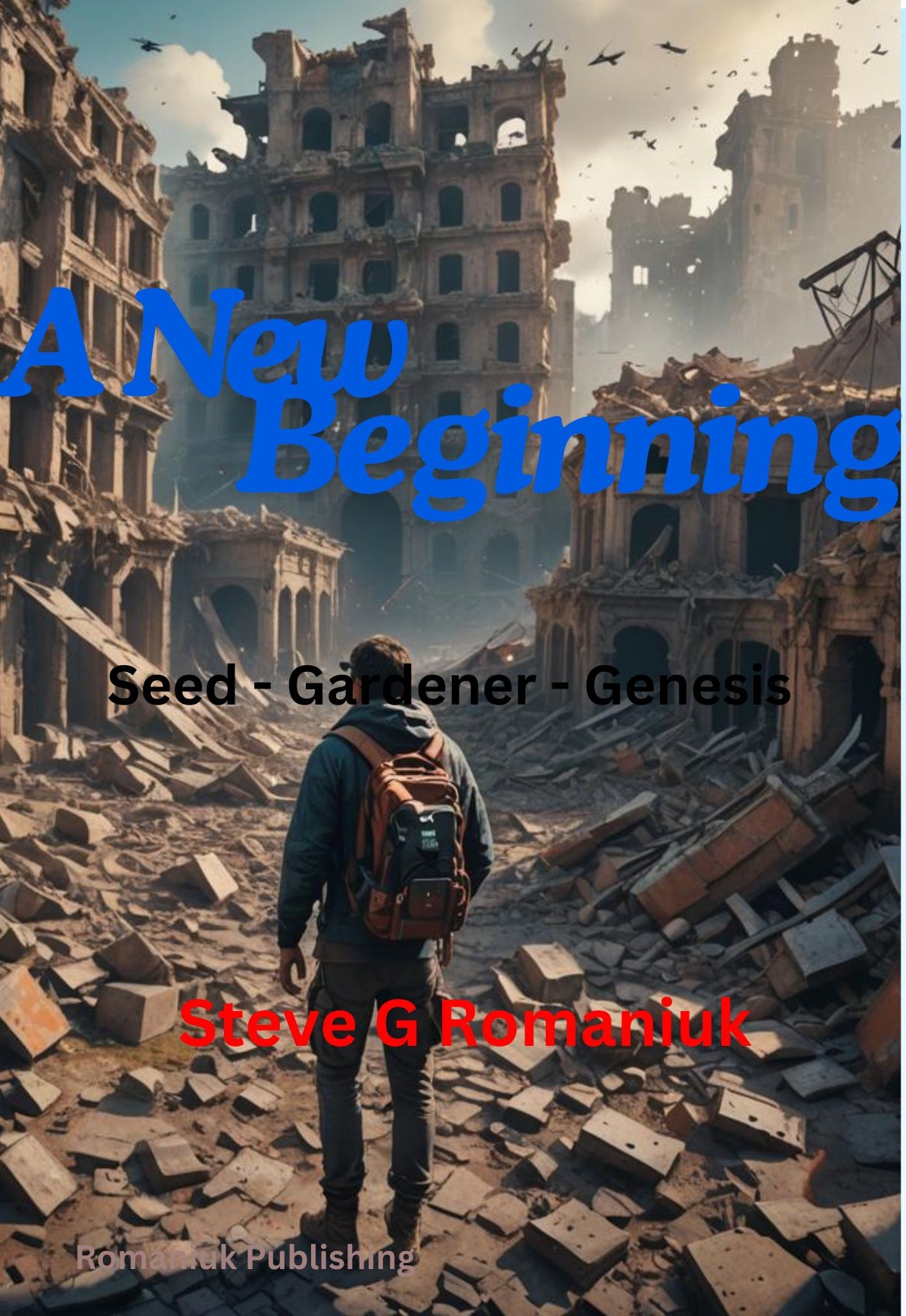 A New Beginning Book Cover from Romaniuk Publishing