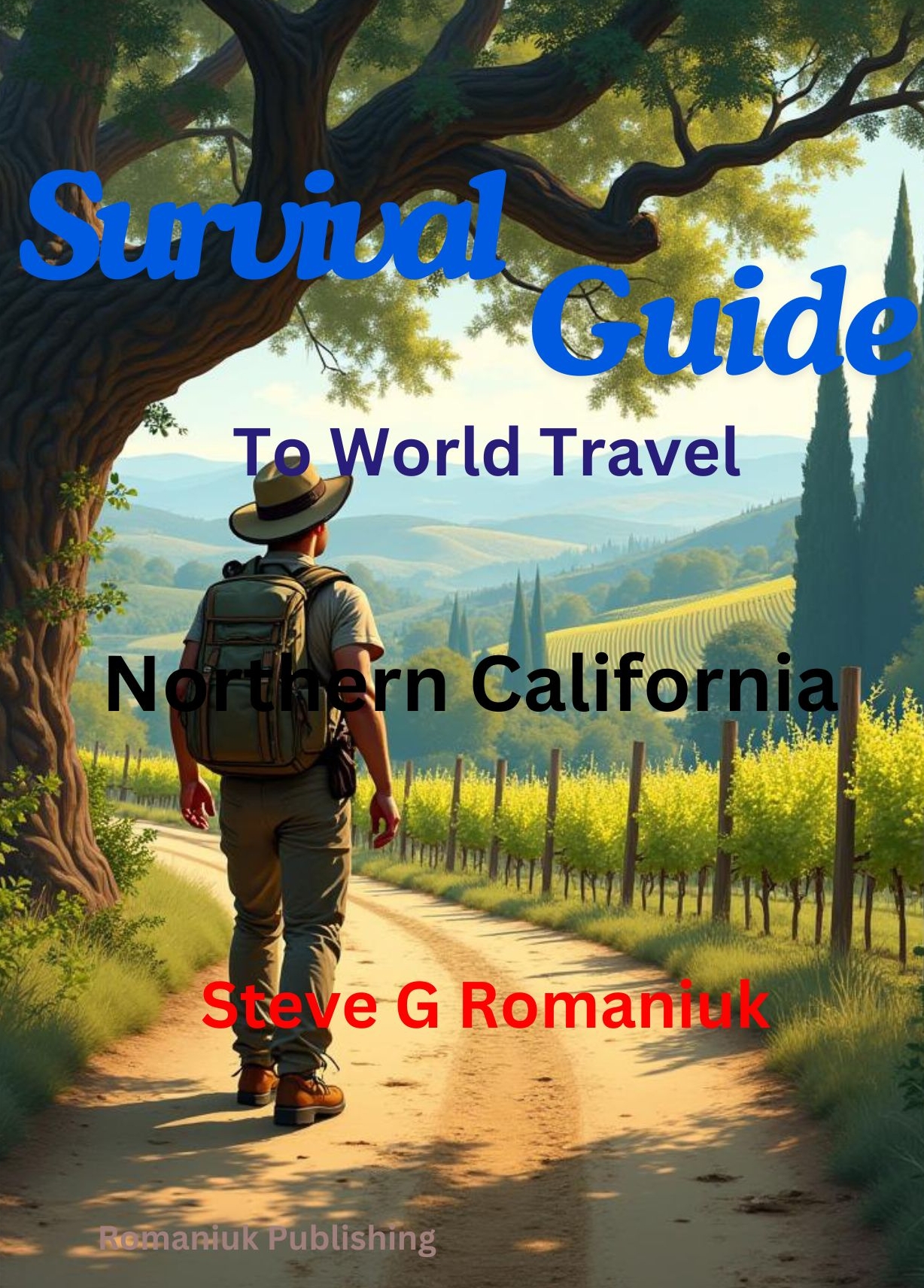 Survival Guide Northern California Book Cover from Romaniuk Publishing