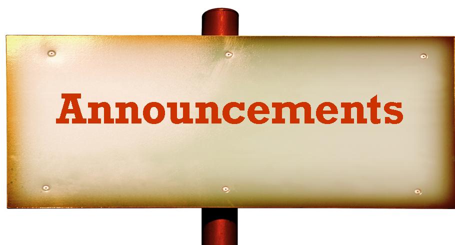 Announcements image