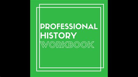 Professional History image